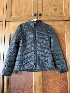 Hooded Roxy quilted jacket size XS